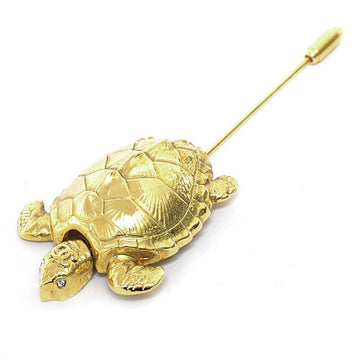 Top Quality Chanel Turtle Motif Brooch   Gold