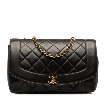 Top Quality Chanel Matrace Dianaflap Chain Shoulder Bag Black G   Chanel