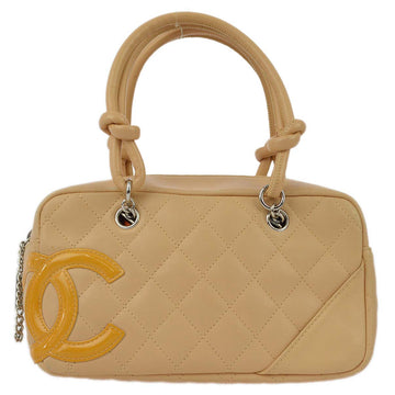 Top Quality Chanel Beige Calfskin Cambon Ligne Handbag