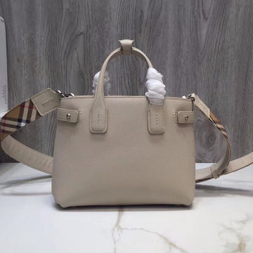 B-Berry - Luxe Carry  The Small Banner Bag Beige For Women, Bags 10.6in/26Luxe Carry
