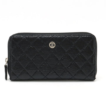 Top Quality Chanel MATRACE COCOMARK ROUND Long Wallet  TWID LEADER BLACK BLACK SILVER A50097 BLUMIN BLUMIN MARKET SHOP