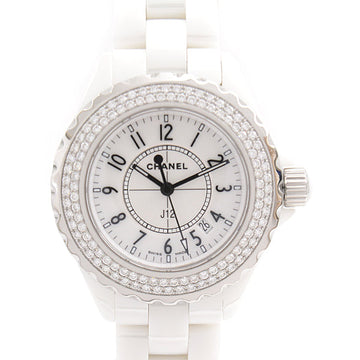 Top Quality Chanel J12 Diamond Bezel Quartz Watch H0967