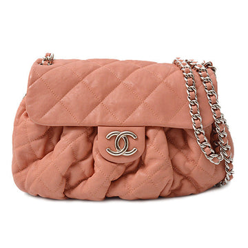 Top Quality Chanel Matelasse Luxury Chain Shoulder Bag Calfskin Pink