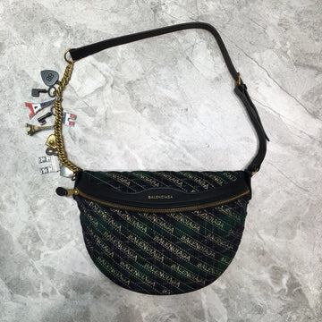 BLN-Ciaga Souvenir XXS Belt Bag In Black, For Women,  Bags 11.8in/30Luxe Carry