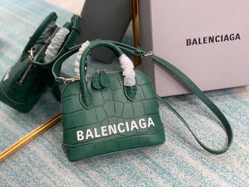 BLN-Ciaga Ville Mini Handbag In Dark Green, For Women,  Bags 4.7in/12Luxe Carry