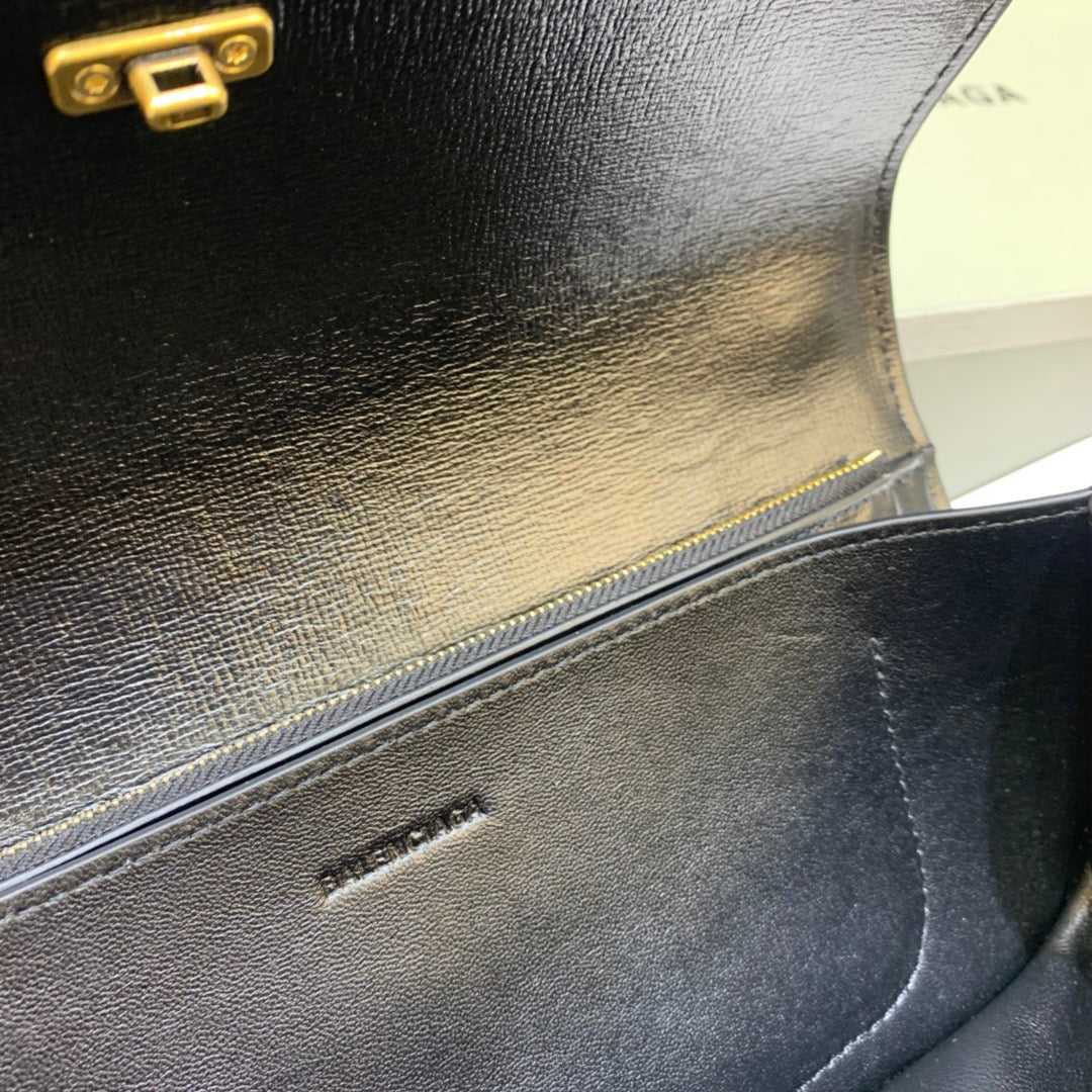 BLN-Ciaga Gossip Small Shoulder Bag Black, For Women,  Bags 9.1in/23Luxe Carry