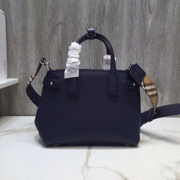 B-Berry - Luxe Carry  The Small Banner Bag Dark Blue For Women, Bags 10.6in/26Luxe Carry