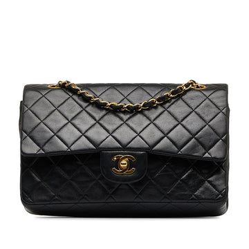 Top Quality Chanel Matrace 25 Double Flap Chain houlder Bag Black   Chanel