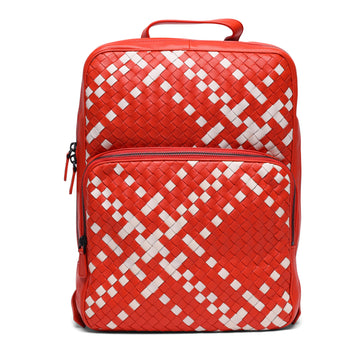 B V  - Intrecciato Woven Backpack