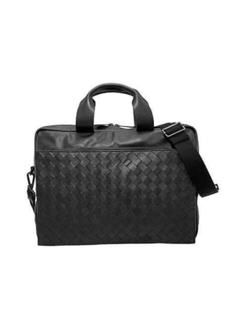 B V  - Intrecciato Ultra-light Leather Briefcase