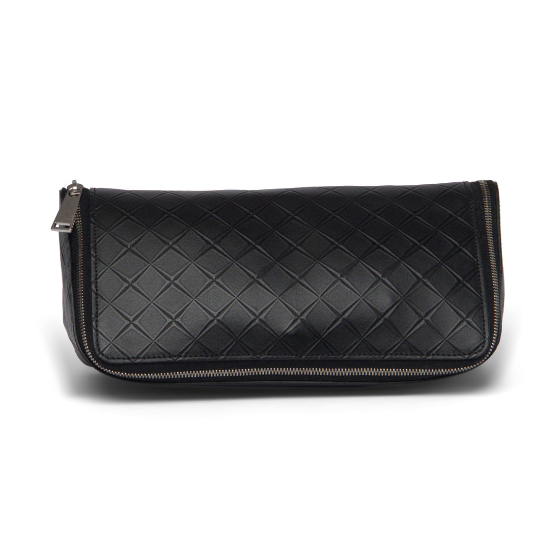 B V  - Leather Black Clutch