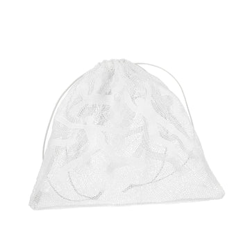B V  - Bolso Mesh Drawstring Pouch