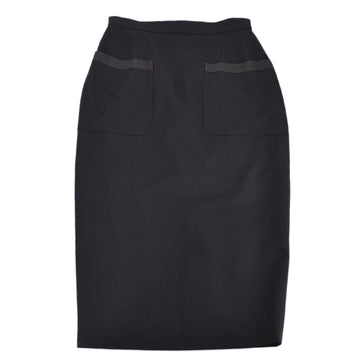 Top Quality Chanel Long Skirt Black 95A #38