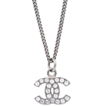 Top Quality Chanel 2007 Crystal & Silver CC Necklace