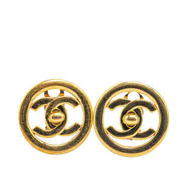 Top Quality Chanel   Coco Mark Turnlock Earrings