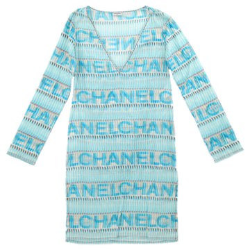 Top Quality Chanel Dress Light Blue