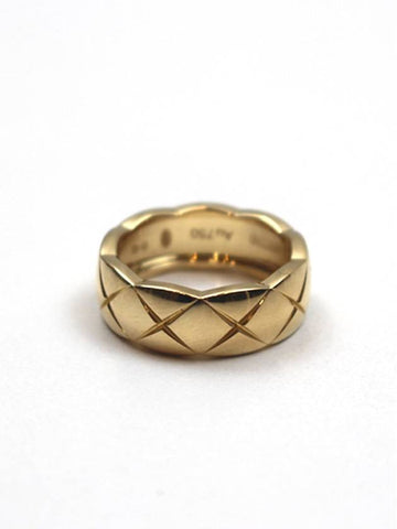 Coco Crush Small Ring Beige Gold No 49 J10817 Chanel