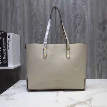 B-Berry - Luxe Carry  Small Embossed Crest Tote White For Women, Bags 13.8in/35Luxe Carry