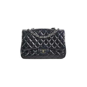 Top Quality Chanel Black Jumbo Single Flap Black