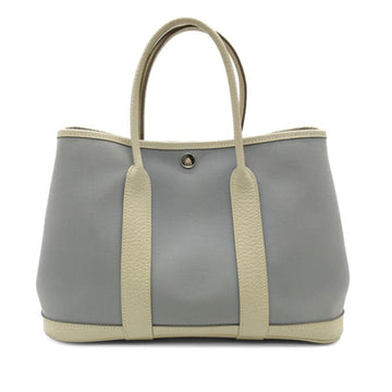 Hermes Toile Officier Negonda Garden Party 30 Tote Bag