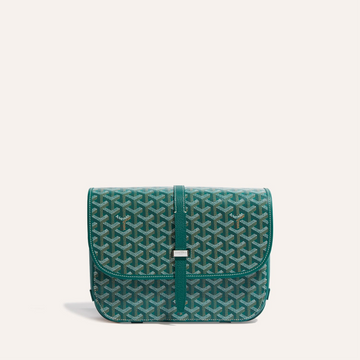 BELVEDERE MM BAG 28CM GREEN CANVAS by Luxe Carry