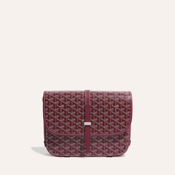 BELVEDERE MM BAG 28CM BURGUNDY CANVAS Luxe Carry