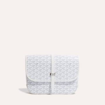 BELVEDERE MM BAG 28CM WHITE CANVAS by Luxe Carry