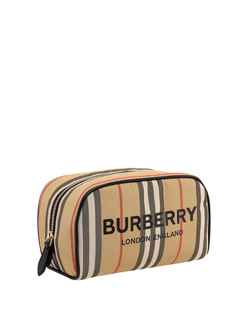 B-BERY ICON STRIPE BEAUTY COSMETIC BAG