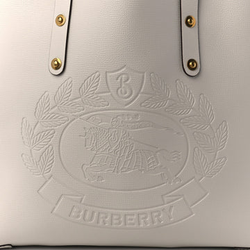 B-BERY CALFSKIN CREST EMBOSSED SMALL TOTE BAG