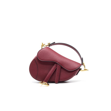 Top quality Dior Mini Saddle Red