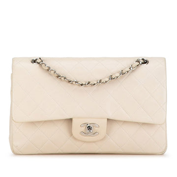 Top Quality Chanel Medium Classic Lambskin Double Flap (SHG-U2UDWC)