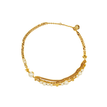 Top quality Dior Star/Clover/Bee/Pearl/CD Necklace Gold Tone