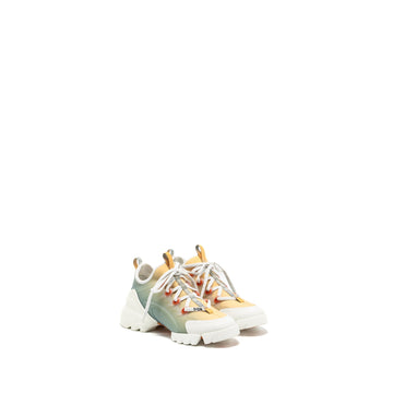 Top quality Dior Size 35 D-Connect Sneaker Top quality Dioraura Print Water Grey
