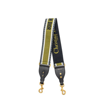Top quality Dior Shoulder Strap Canvas Embroidered Green/Black/Multicolour