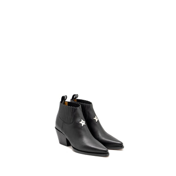 Top quality Dior Size 37 L.A Heeled Ankle Boots Black