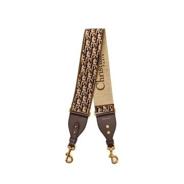 Top quality Dior shoulder strap canvas brown oblique