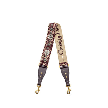 Top quality Dior Shoulder strap oblique canvas / calfskin red