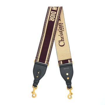 Top quality Dior Shoulder Strap Burgundy/Multicolour