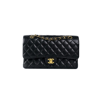 Top Quality Chanel Medium M/L Caviar Classic Flap Black 23 series
