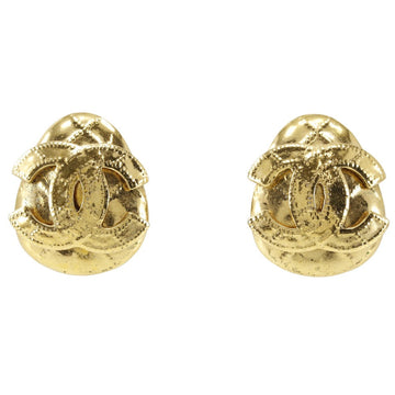 Top Quality Chanel Coco Mark   Gold Earrings