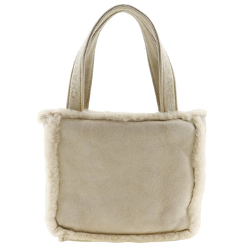 Top Quality Chanel Shearling Handle Logo Handbag