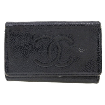 Top Quality Chanel Caviar Skin Key Case