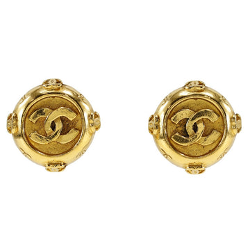 Top Quality Chanel Coco Mark   Gold Earrings