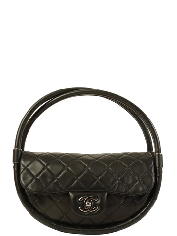 Top Quality Chanel Around 2014 Made Hula Hoop Bag Mini Black