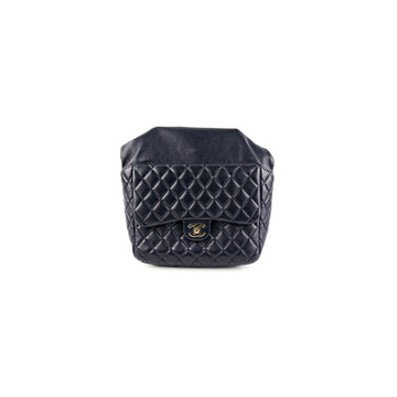 Top Quality Chanel Seasonal Navy Lambskin Backpack