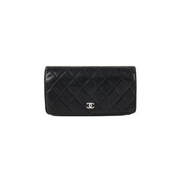 Top Quality Chanel Wallet Lambskin Black