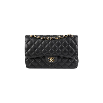 Top Quality Chanel Jumbo Flap Caviar Black