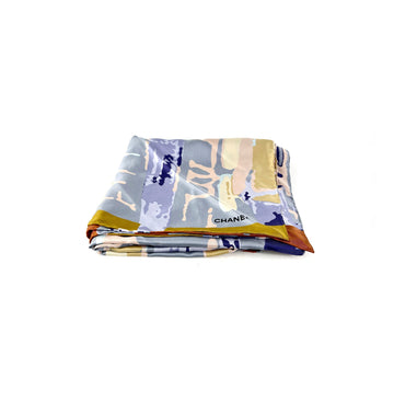 Top Quality Chanel Silk Scarf Multi Colour