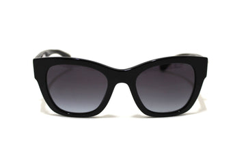 Top Quality Chanel Black Polarized Charms Pearl Square Sunglasses 5479A