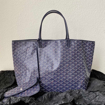 SAINT LOUIS GM 40CM NAVY BLUE CANVAS Luxe Carry Bags